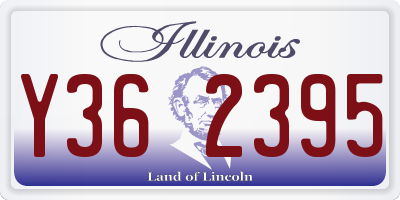 IL license plate Y362395