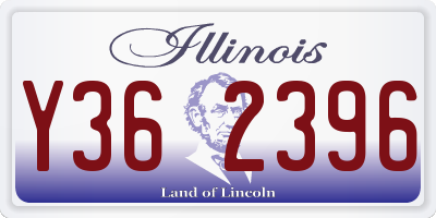 IL license plate Y362396