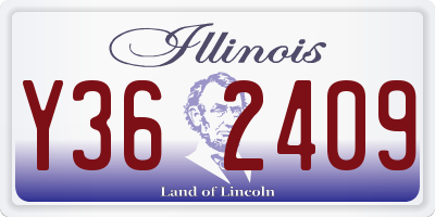 IL license plate Y362409