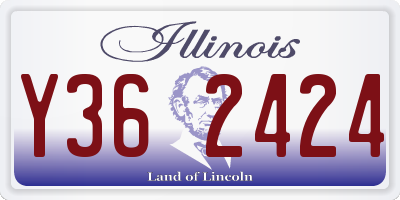 IL license plate Y362424