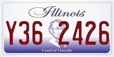 IL license plate Y362426