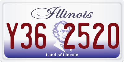IL license plate Y362520