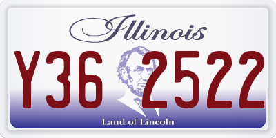 IL license plate Y362522