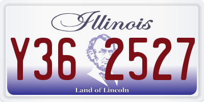 IL license plate Y362527