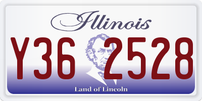 IL license plate Y362528