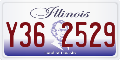 IL license plate Y362529