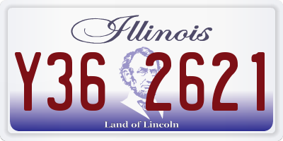 IL license plate Y362621