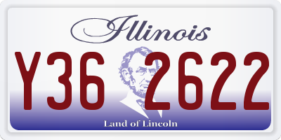 IL license plate Y362622