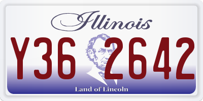 IL license plate Y362642