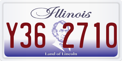 IL license plate Y362710
