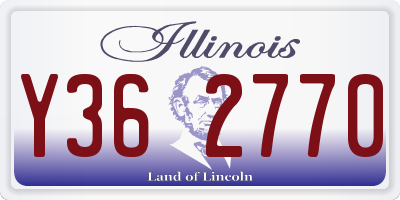 IL license plate Y362770
