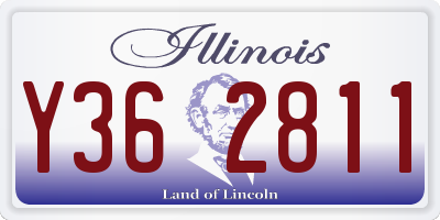 IL license plate Y362811