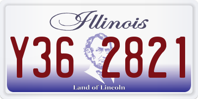 IL license plate Y362821