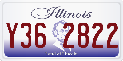IL license plate Y362822