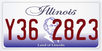 IL license plate Y362823
