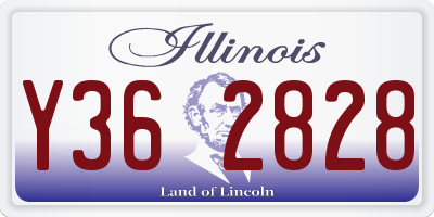 IL license plate Y362828