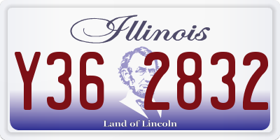 IL license plate Y362832