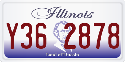 IL license plate Y362878