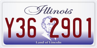 IL license plate Y362901