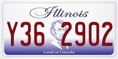 IL license plate Y362902