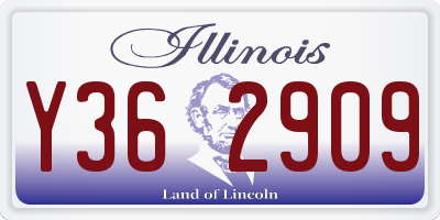 IL license plate Y362909