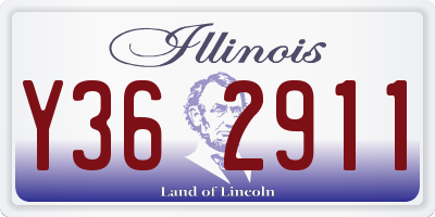IL license plate Y362911