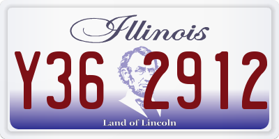 IL license plate Y362912