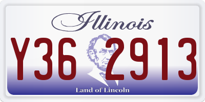 IL license plate Y362913