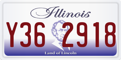 IL license plate Y362918