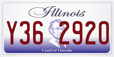 IL license plate Y362920