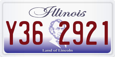 IL license plate Y362921