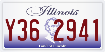 IL license plate Y362941