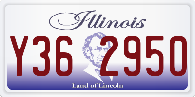 IL license plate Y362950