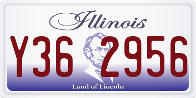 IL license plate Y362956