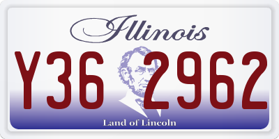IL license plate Y362962