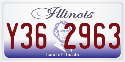 IL license plate Y362963