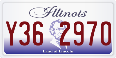 IL license plate Y362970