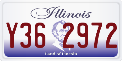 IL license plate Y362972