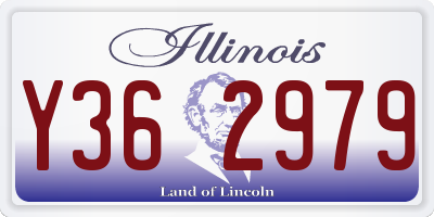 IL license plate Y362979