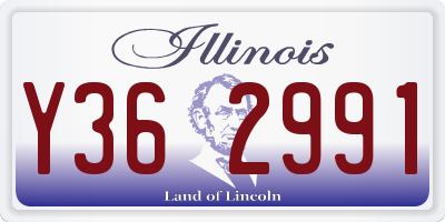 IL license plate Y362991