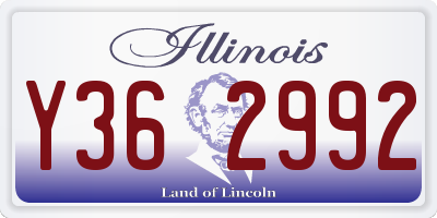 IL license plate Y362992