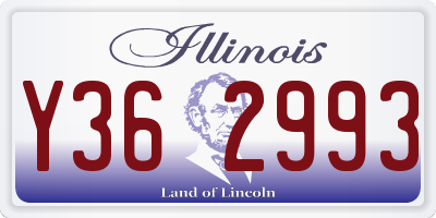 IL license plate Y362993