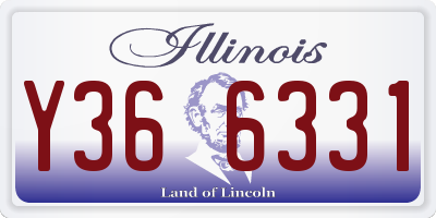IL license plate Y366331