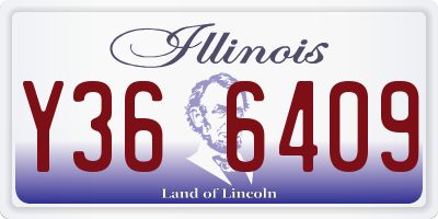 IL license plate Y366409