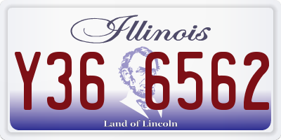 IL license plate Y366562