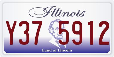 IL license plate Y375912