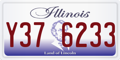 IL license plate Y376233