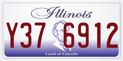 IL license plate Y376912