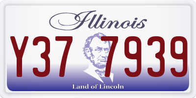 IL license plate Y377939