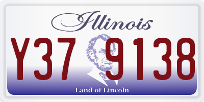 IL license plate Y379138